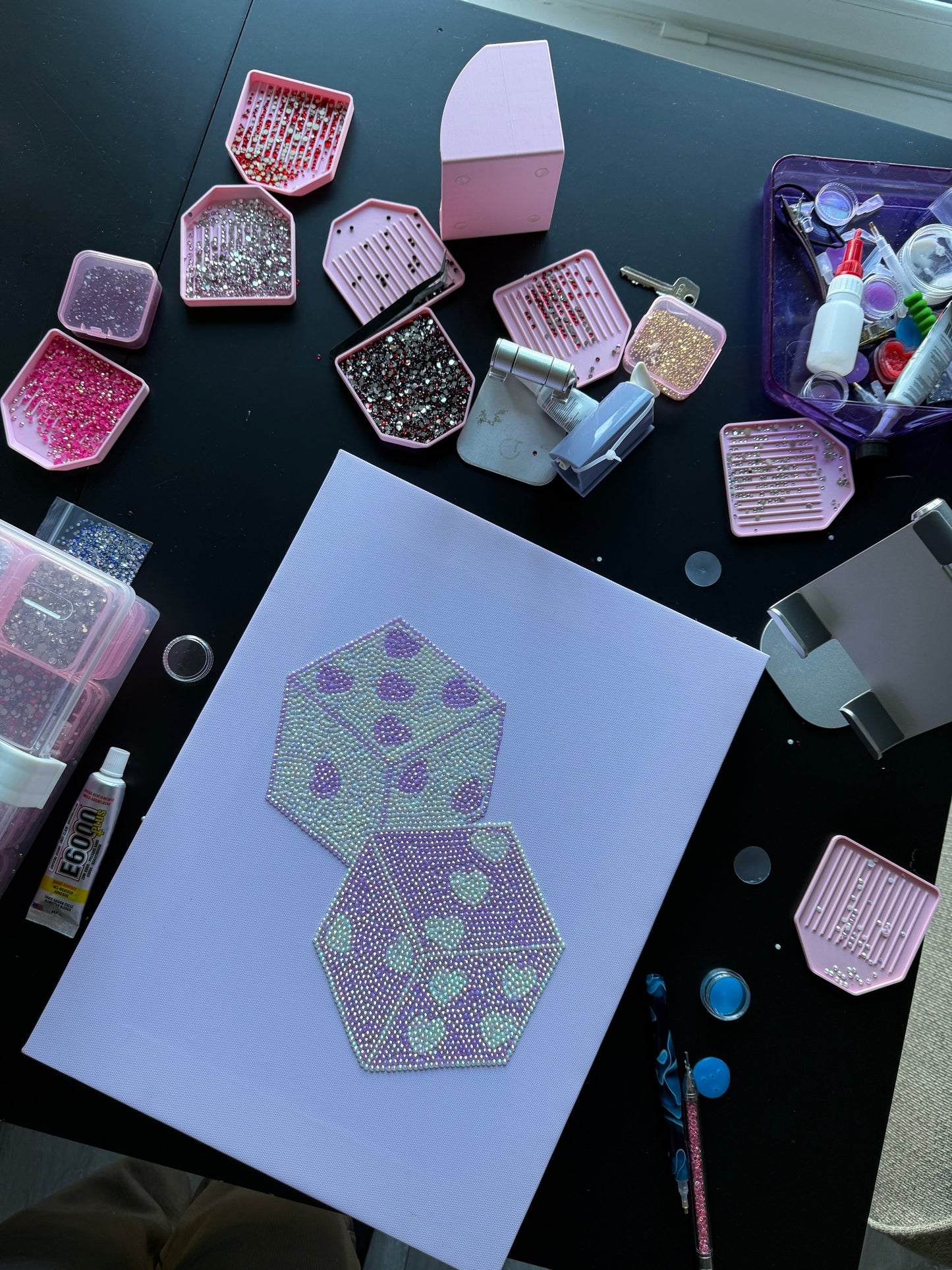 Lilac Dice Kit