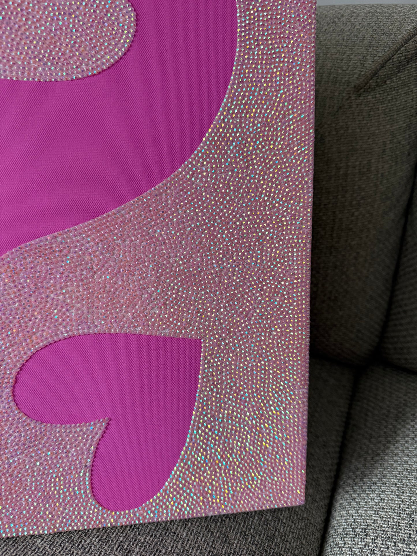 Pink Heart Ying & Yang